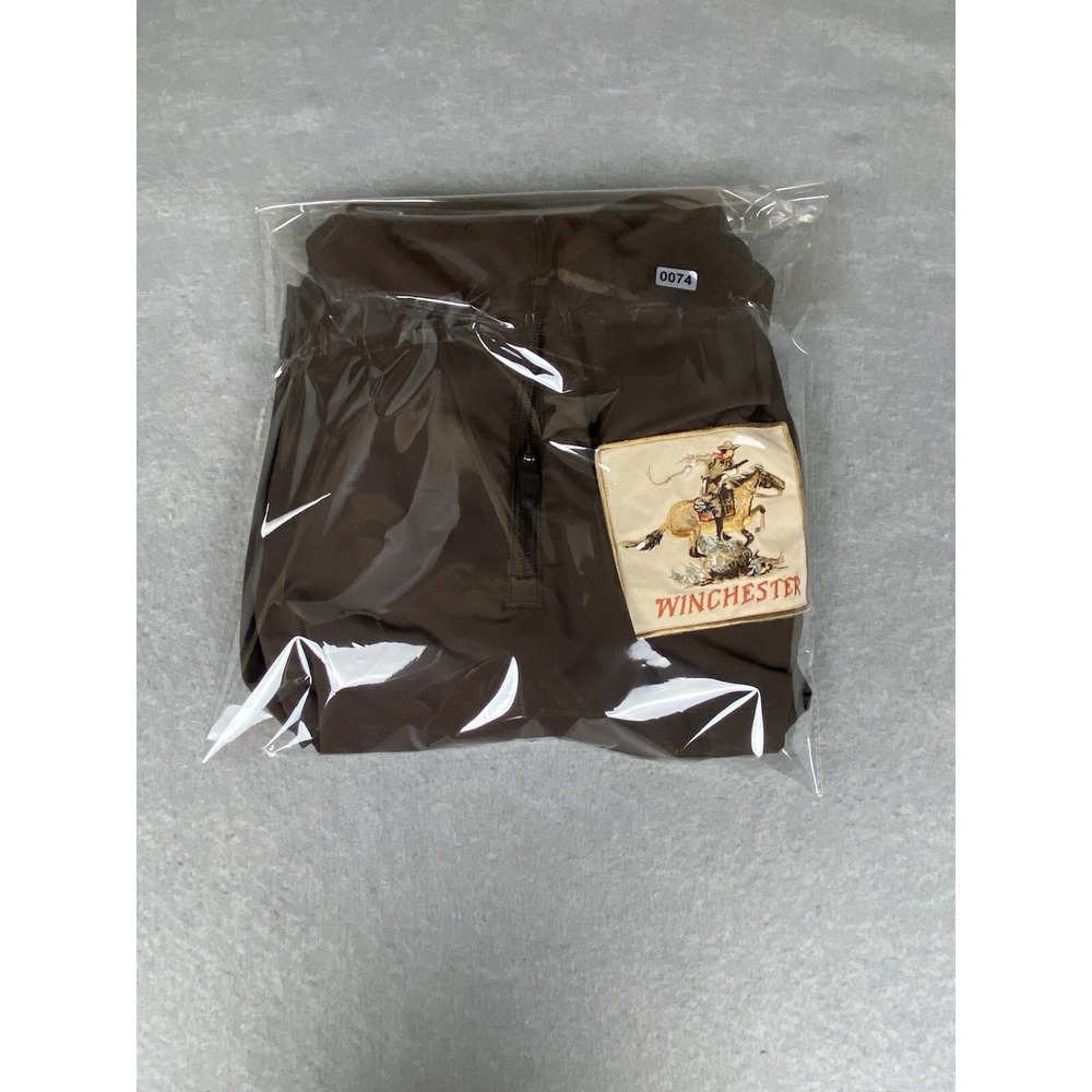 Nike Dri-Fit Windbreaker 1/4 Zip Mens XL Embroidered Winchester Vintage Patch - Picture 7 of 7